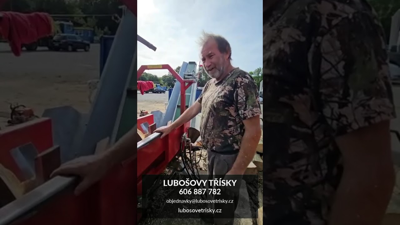 štípeme a vozíme dál. Kdo ještě nemá dřevo na zimu, neváhejte objednávat.